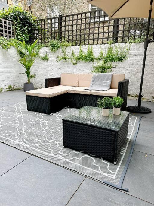Londwell, Luxe And Leaves, Chelsea Flat With Private Garden Leilighet London Eksteriør bilde