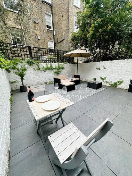 Londwell, Luxe And Leaves, Chelsea Flat With Private Garden Leilighet London Eksteriør bilde